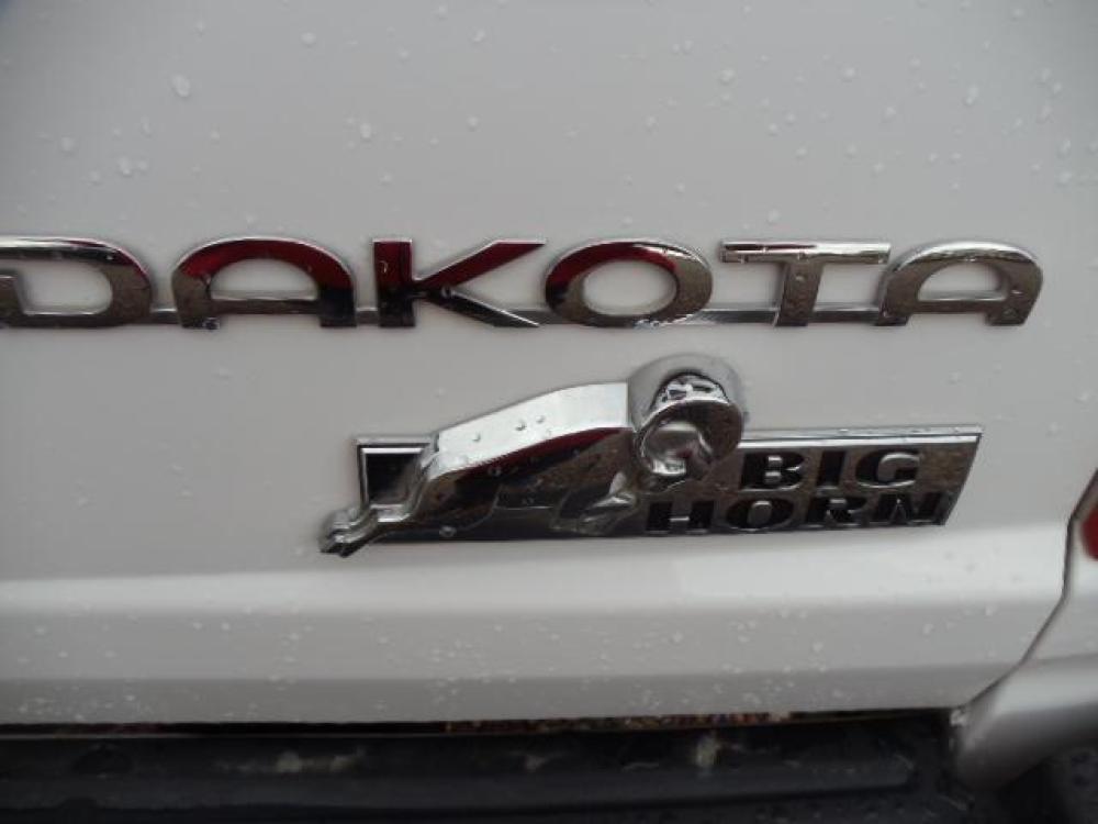 2010 White /Grey Dodge Dakota Bighorn (1D7RW3GP2AS) with an 4.7L V8 SOHC 16V FFV engine, 5-Speed Automatic transmission, located at 5465 Highway 2 W., Columbia Falls, MT, 59912, (406) 892-4407, 48.352188, -114.240929 - Photo #6