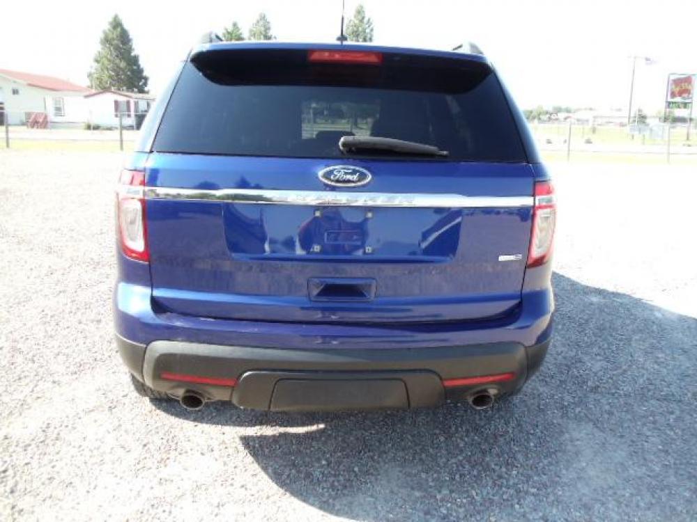 2014 Blue /Silver Ford Explorer Base 4WD (1FM5K8B83EG) with an 3.5L V6 DOHC 24V engine, 6-Speed Automatic transmission, located at 5465 Highway 2 W., Columbia Falls, MT, 59912, (406) 892-4407, 48.352188, -114.240929 - Keyless entry Cruise control AC and heat front and rear Power windows door locks and mirrors Power seat driver side only MP3-CD 3rd Seat Near new tires - Photo #5