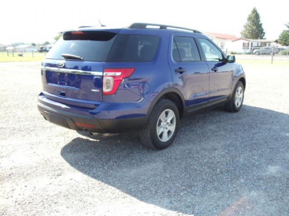2014 Blue /Silver Ford Explorer Base 4WD (1FM5K8B83EG) with an 3.5L V6 DOHC 24V engine, 6-Speed Automatic transmission, located at 5465 Highway 2 W., Columbia Falls, MT, 59912, (406) 892-4407, 48.352188, -114.240929 - Keyless entry Cruise control AC and heat front and rear Power windows door locks and mirrors Power seat driver side only MP3-CD 3rd Seat Near new tires - Photo #7
