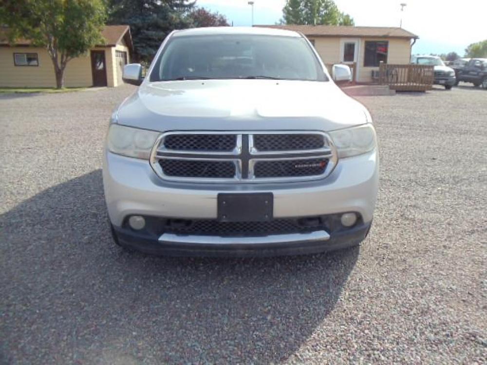2012 Silver /Silver Dodge Durango SXT AWD (1C4RDJAG3CC) with an 3.6L V6 DOHC 24V engine, 5-Speed Automatic transmission, located at 5465 Highway 2 W., Columbia Falls, MT, 59912, (406) 892-4407, 48.352188, -114.240929 - Photo #1