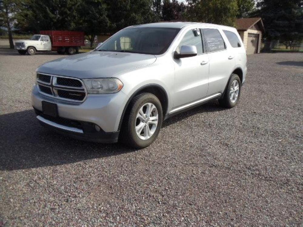 2012 Silver /Silver Dodge Durango SXT AWD (1C4RDJAG3CC) with an 3.6L V6 DOHC 24V engine, 5-Speed Automatic transmission, located at 5465 Highway 2 W., Columbia Falls, MT, 59912, (406) 892-4407, 48.352188, -114.240929 - Photo #2