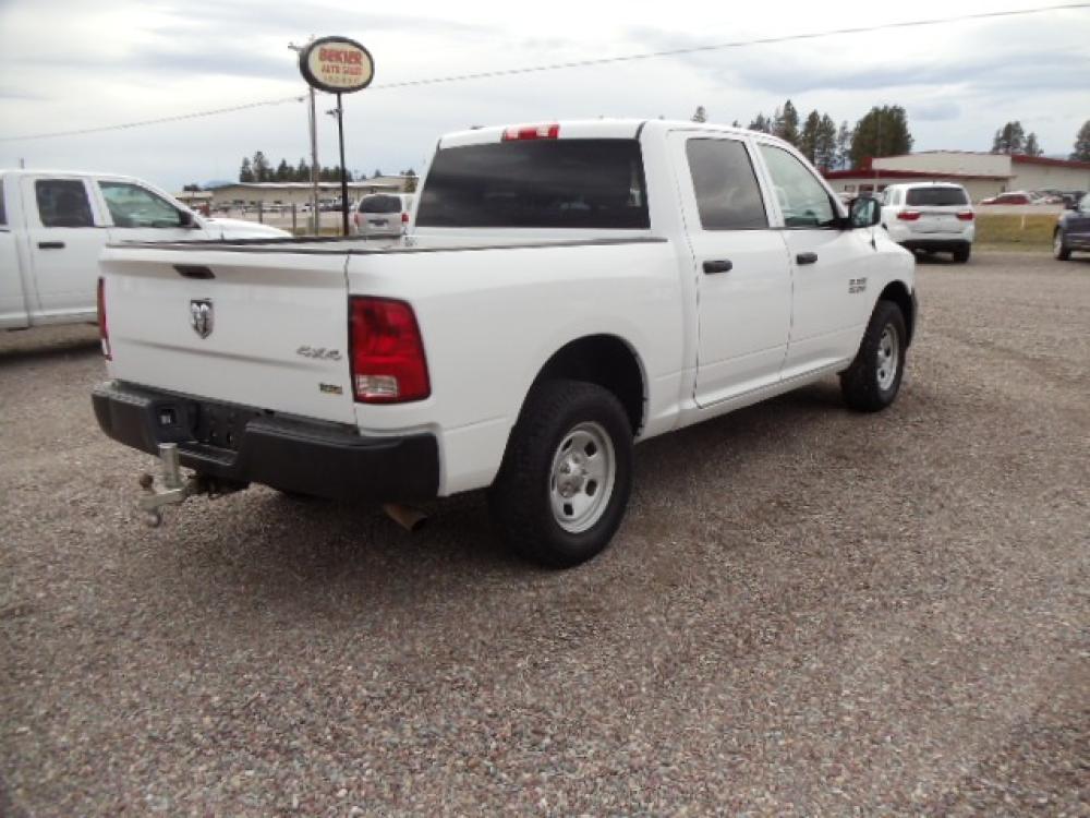 2014 White /Gray RAM 1500 Tradesman Crew Cab SWB 4WD (1C6RR7KG5ES) with an 3.6L V6 DOHC 24V FFV engine, 6-Speed Automatic transmission, located at 5465 Highway 2 W., Columbia Falls, MT, 59912, (406) 892-4407, 48.352188, -114.240929 - Photo #8