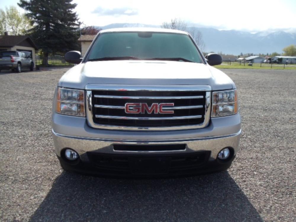2013 Silver /Grey GMC Sierra 1500 Work Truck 4WD (1GTN2TEXXDZ) with an 4.3L V6 OHV 12V engine, 6-Speed Automatic transmission, located at 5465 Highway 2 W., Columbia Falls, MT, 59912, (406) 892-4407, 48.352188, -114.240929 - This truck is a local trade in. The truck is clean inside and out with near new tires and low actual miles. - Photo #1