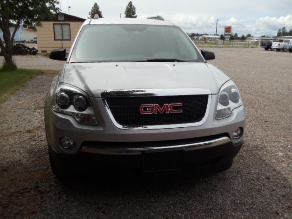 2010 Silver /Gray GMC Acadia SLE AWD (1GKLVLED0AJ) with an 3.6L V6 DOHC 24V engine, 6-Speed Automatic transmission, located at 5465 Highway 2 W., Columbia Falls, MT, 59912, (406) 892-4407, 48.352188, -114.240929 - Photo #1