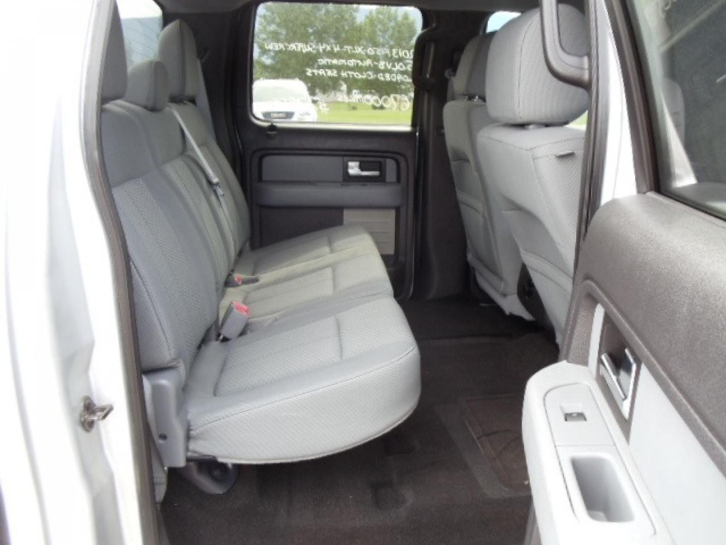 2013 Silver /Gray Ford F-150 XLT SuperCrew 4WD (1FTFW1EF3DK) with an 5.0L V8 engine, 6-Speed Automatic transmission, located at 5465 Highway 2 W., Columbia Falls, MT, 59912, (406) 892-4407, 48.352188, -114.240929 - Photo#14