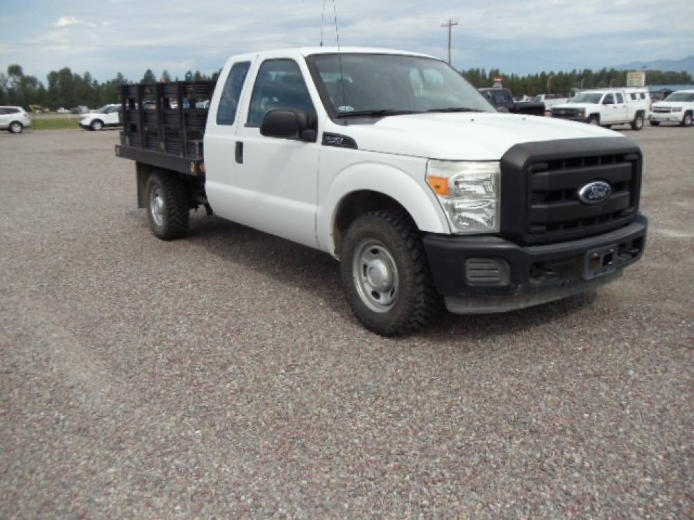 2011 White /Gray Ford F-350 SD XL (1FD8X3A60BE) with an 6.2L V8 OHV 16V engine, 6-Speed Automatic transmission, located at 5465 Highway 2 W., Columbia Falls, MT, 59912, (406) 892-4407, 48.352188, -114.240929 - Photo #0