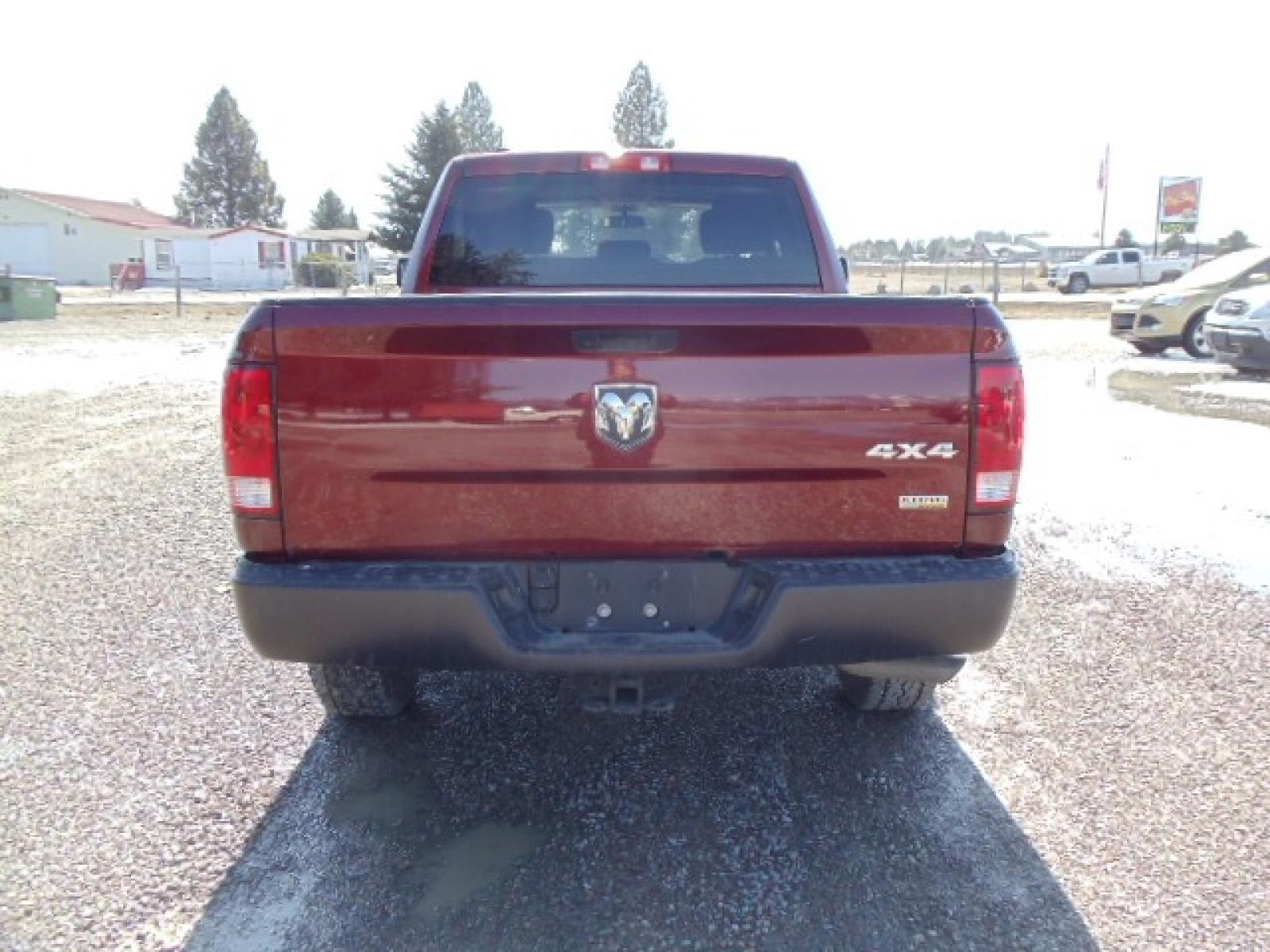 2019 /Gray RAM 1500 Tradesman Quad Cab 4WD (1C6RR7FG6KS) with an 3.6L V6 DOHC 24V FFV engine, 8A transmission, located at 5465 Highway 2 W., Columbia Falls, MT, 59912, (406) 892-4407, 48.352188, -114.240929 - This vehicle was previously owned by the federal government so it has been well maintained and taken care of. The truck is very clean inside and out with near new tires and low miles. This is the quad door short box. - Photo #5