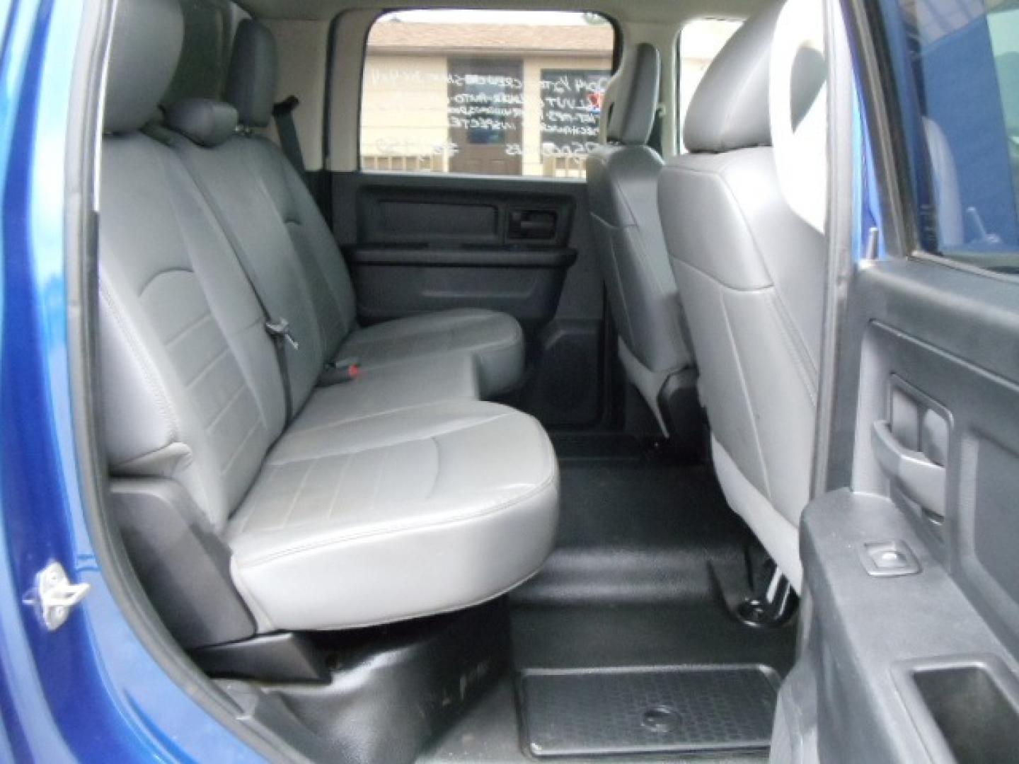 2014 Blue /Gray RAM 1500 Tradesman Crew Cab SWB 4WD (1C6RR7KG0ES) with an 3.6L V6 DOHC 24V FFV engine, 6-Speed Automatic transmission, located at 5465 Highway 2 W., Columbia Falls, MT, 59912, (406) 892-4407, 48.352188, -114.240929 - Photo#13