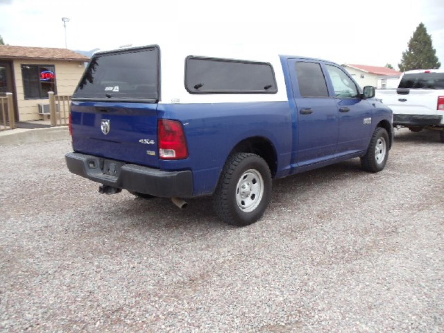 2014 Blue /Gray RAM 1500 Tradesman Crew Cab SWB 4WD (1C6RR7KG0ES) with an 3.6L V6 DOHC 24V FFV engine, 6-Speed Automatic transmission, located at 5465 Highway 2 W., Columbia Falls, MT, 59912, (406) 892-4407, 48.352188, -114.240929 - Photo#8