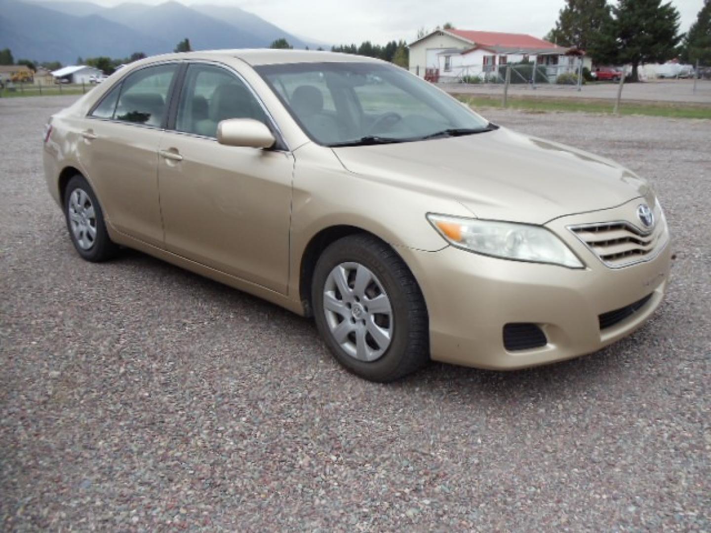 2011 Tan /Tan Toyota Camry LE (4T1BF3EKXBU) with an 2.5L L4 DOHC 16V engine, Automatic transmission, located at 5465 Highway 2 W., Columbia Falls, MT, 59912, (406) 892-4407, 48.352188, -114.240929 - Photo#0