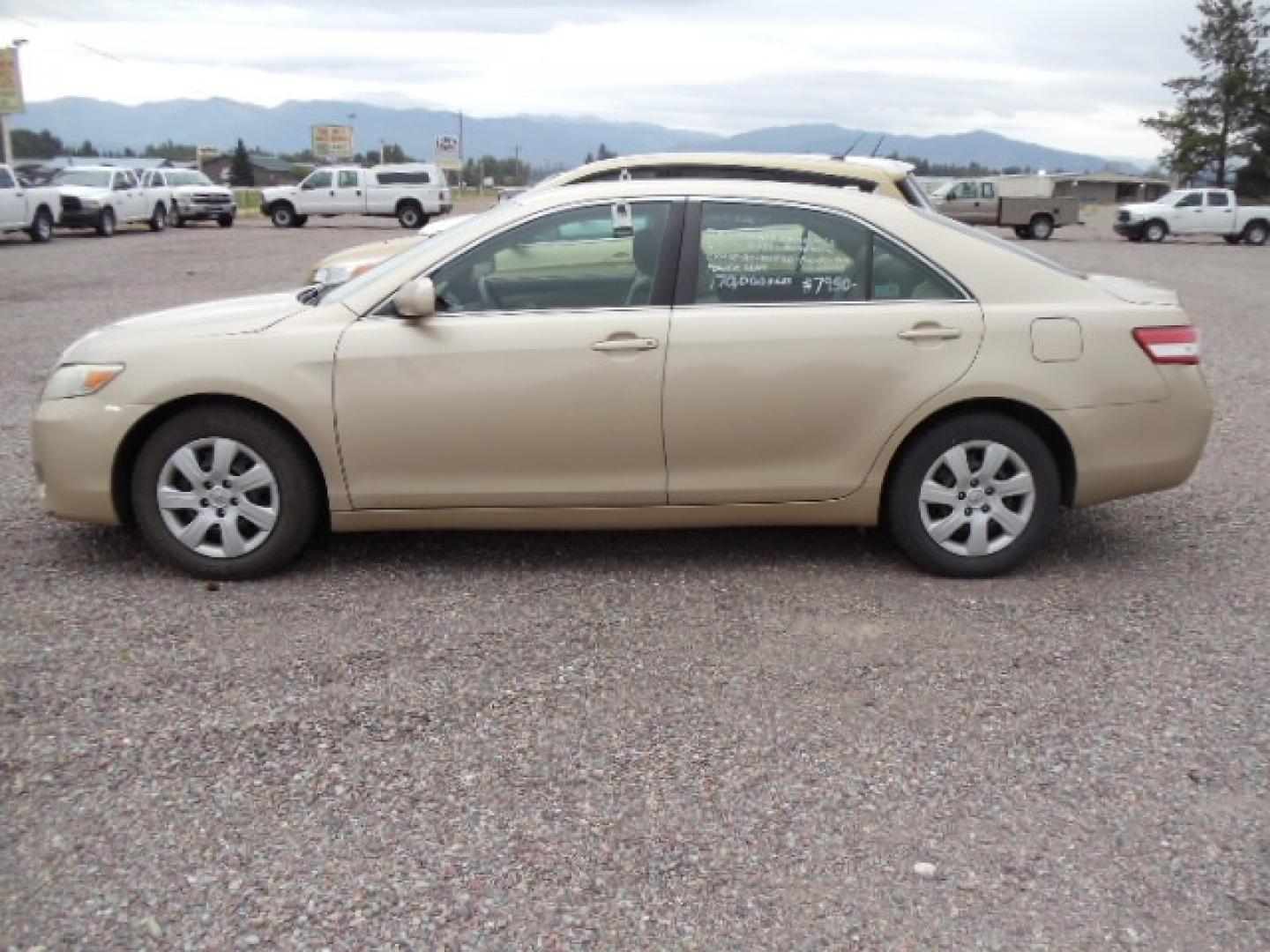 2011 Tan /Tan Toyota Camry LE (4T1BF3EKXBU) with an 2.5L L4 DOHC 16V engine, Automatic transmission, located at 5465 Highway 2 W., Columbia Falls, MT, 59912, (406) 892-4407, 48.352188, -114.240929 - Photo#3